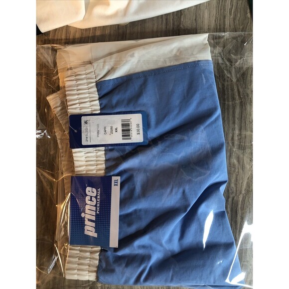 Prince Pickleball Women's Woven Mid-Rise Shorts 4.25" - Light Blue XXL - Picture 6 of 7